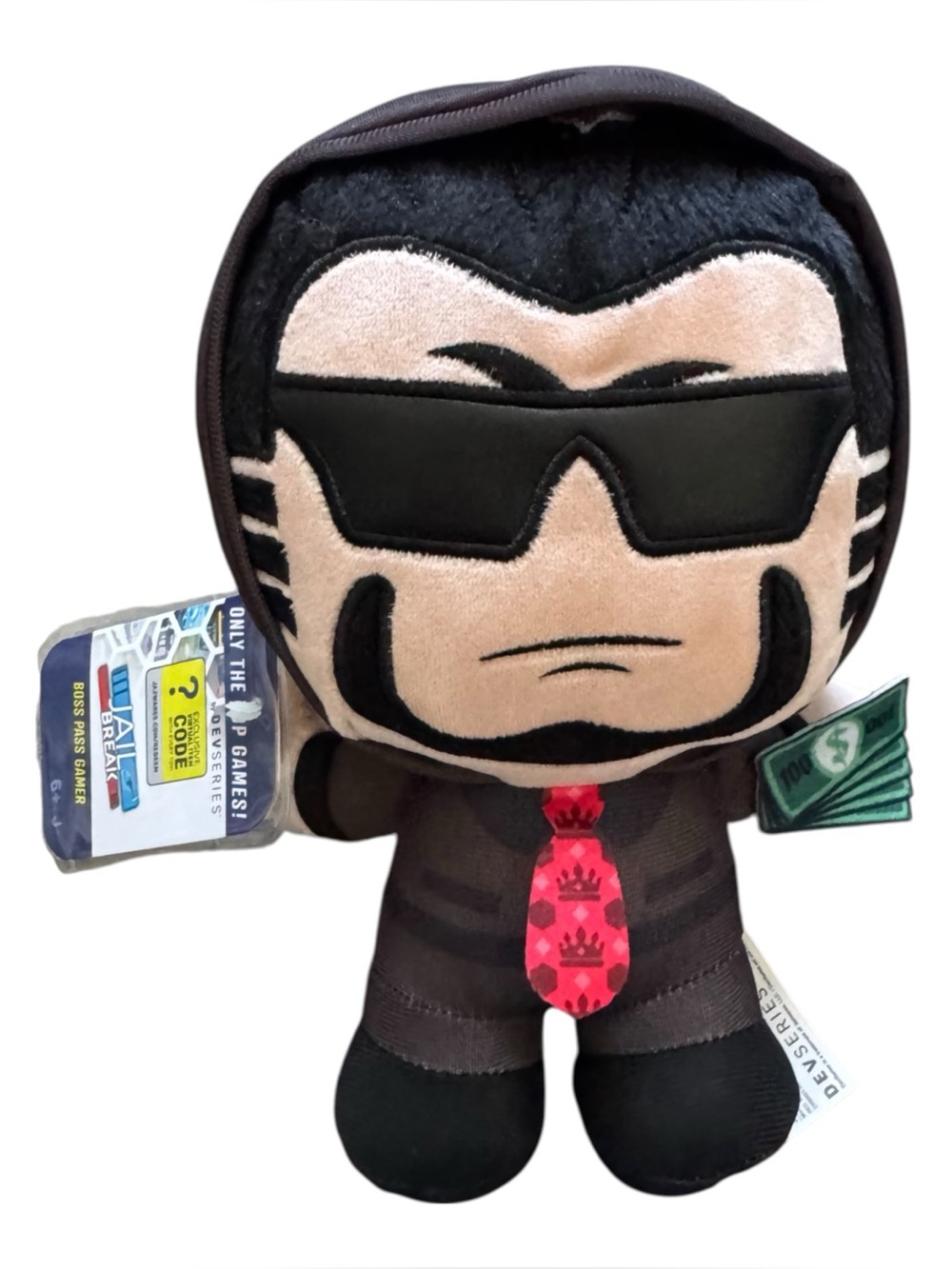 Jazwares DevSeries Roblox Jailbreak Boss Pass Gamer 8in Plush NWT